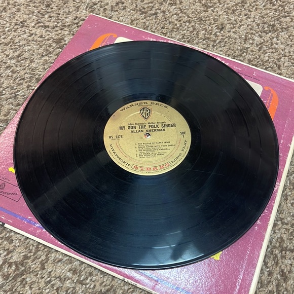 Allan Sherman’s Mother Presents MY SON THE FOLK SINGER  vintage vinyl LP record - Picture 4 of 7